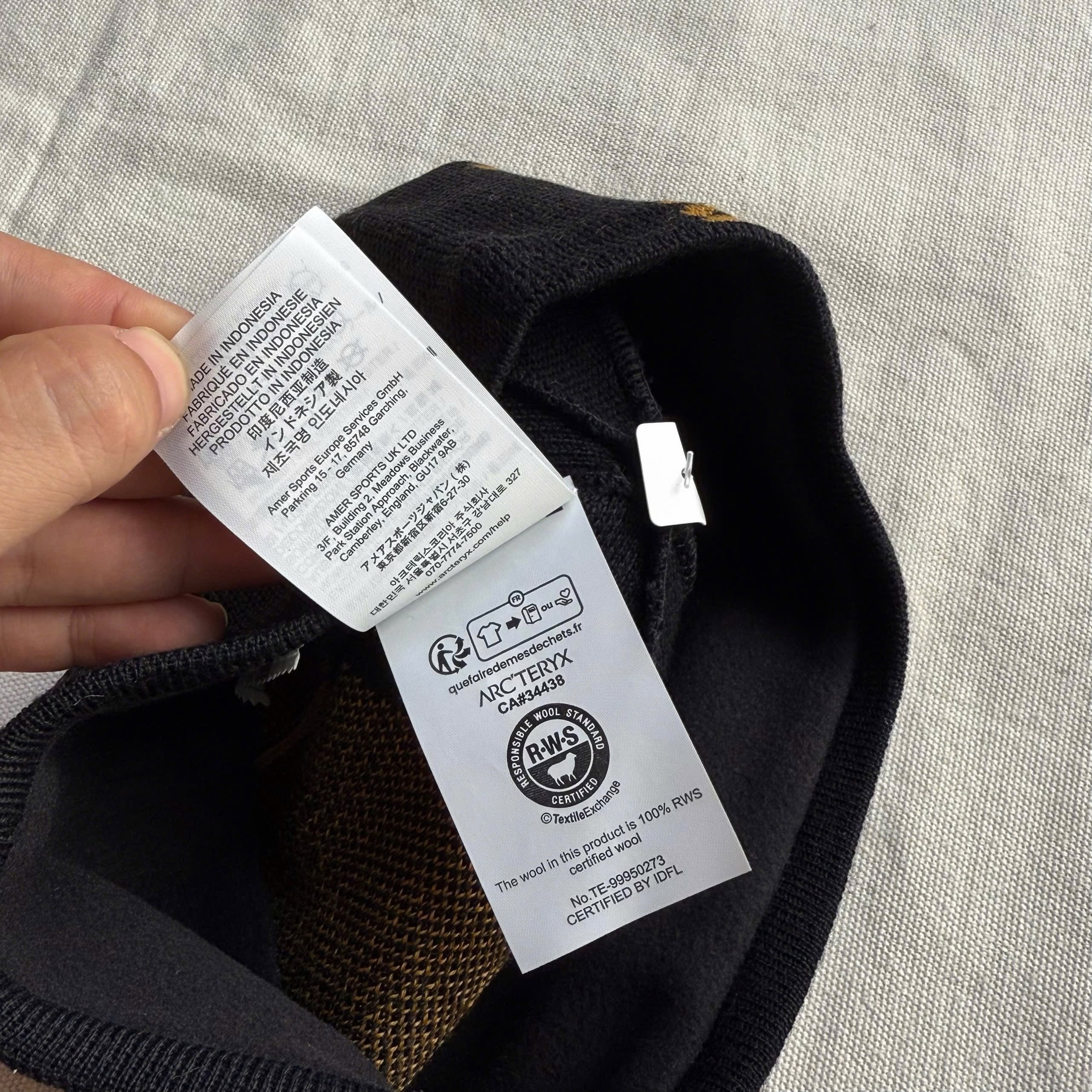 Arc'teryx Bird Head Toque "24K Black" — New — 4