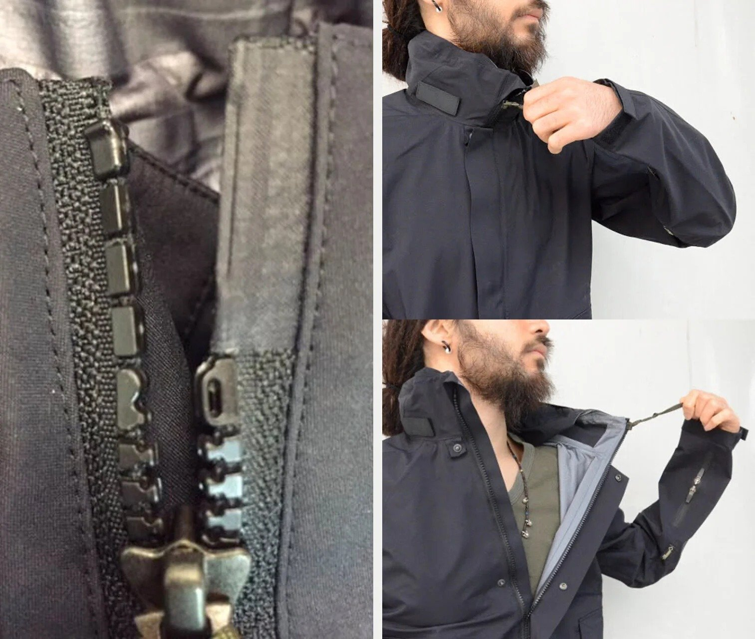 ESCAPE ZIP –––

Hệ thống zip 1 chiều đặc biệt của YKK cho phép người dùng cởi áo nhanh bằng cách giật mạnh zip theo hướng lên.